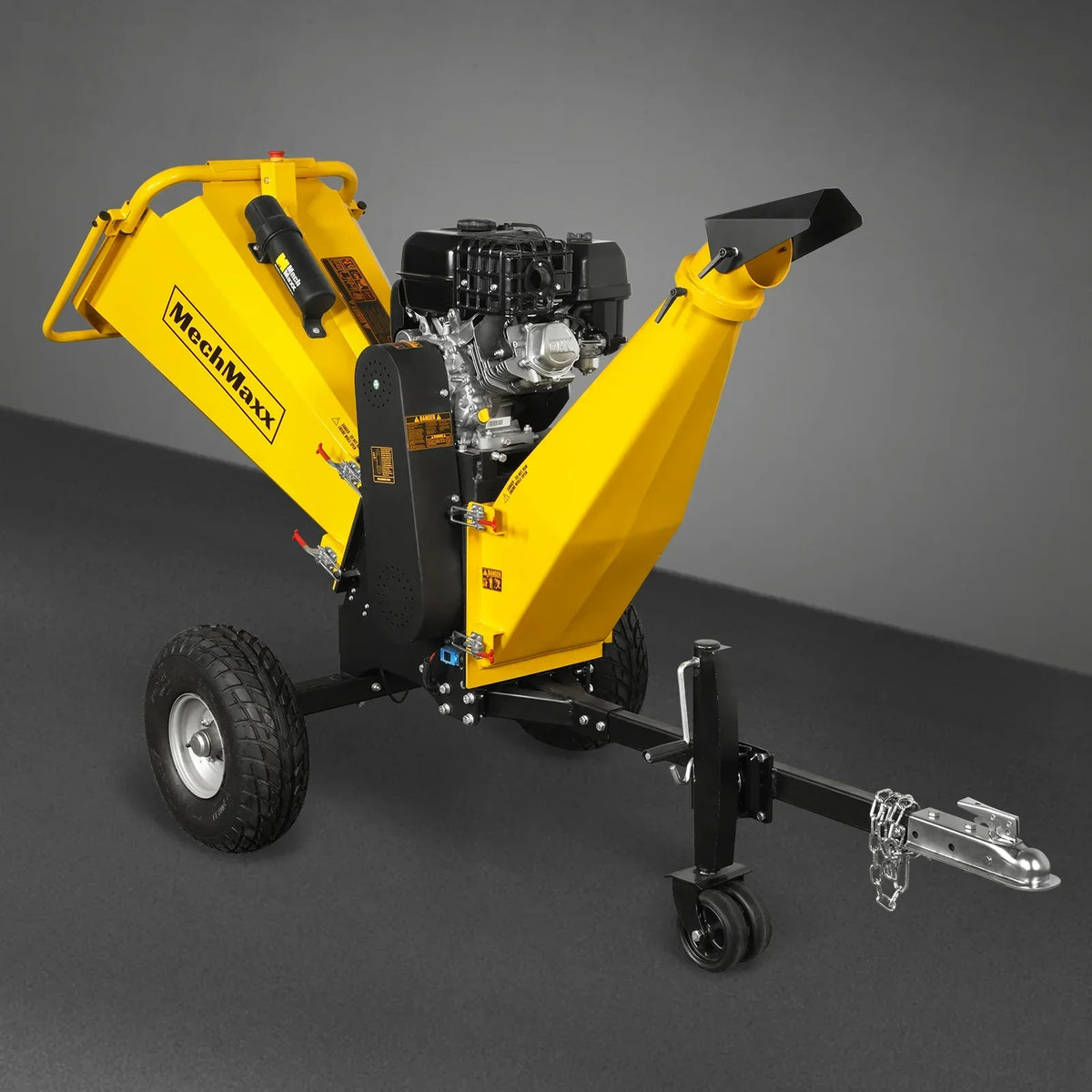 6 inch E-start ZONSEN 459cc 15hp Gasoline Engine Powered Drum Wood Chipper, P4206