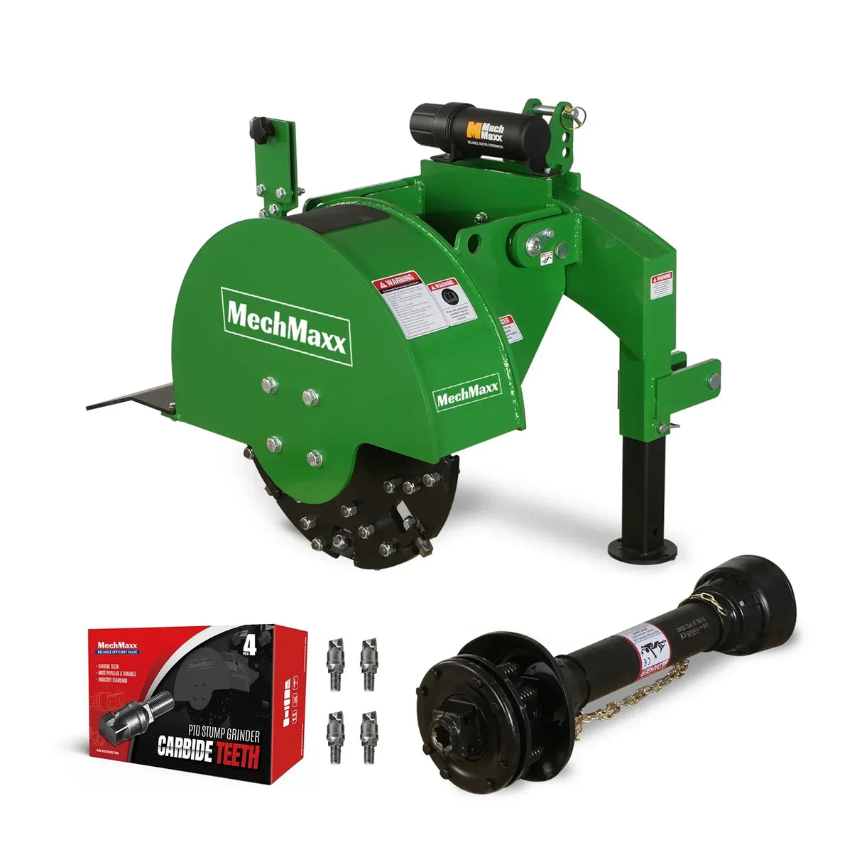 3-Point PTO Stump Grinder & Wood Chipper Combo