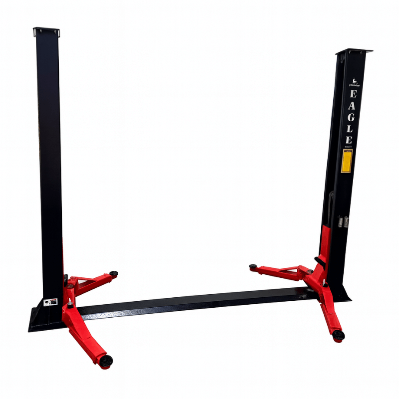 Eagle EAG-9F 9,000 Lbs 2-Post Lift – Floor Plate Asymmetric Arms