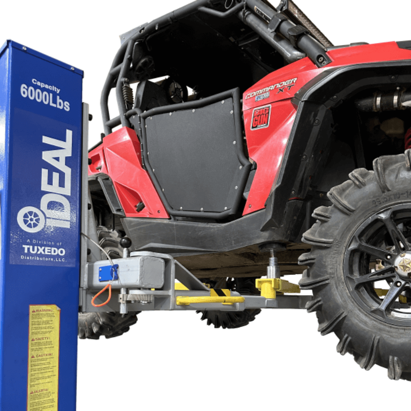 MSC-6KLP 6,000lb Single Post Car Lift - Portable
