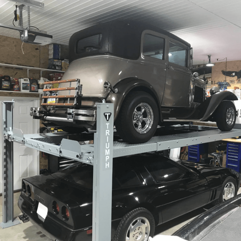 Triumph NSS 8 X1, 8,000lb Vehicle Storage Lift (Delivery via Residential Lift Gate Service)