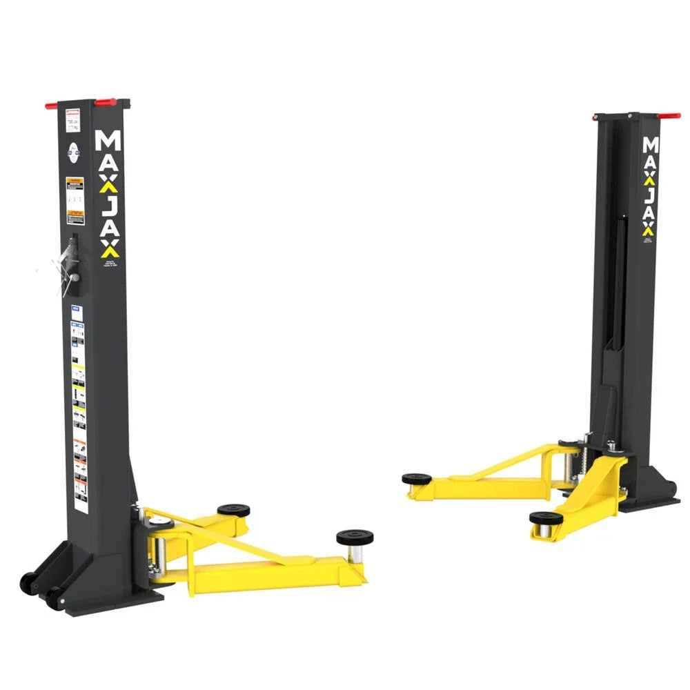 MaxJax Portable Two-Post Garage Lift - 7000 lb. Capacity - 5175548