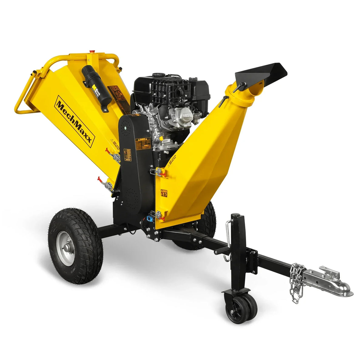 6 inch E-start ZONSEN 459cc 15hp Gasoline Engine Powered Drum Wood Chipper, P4206