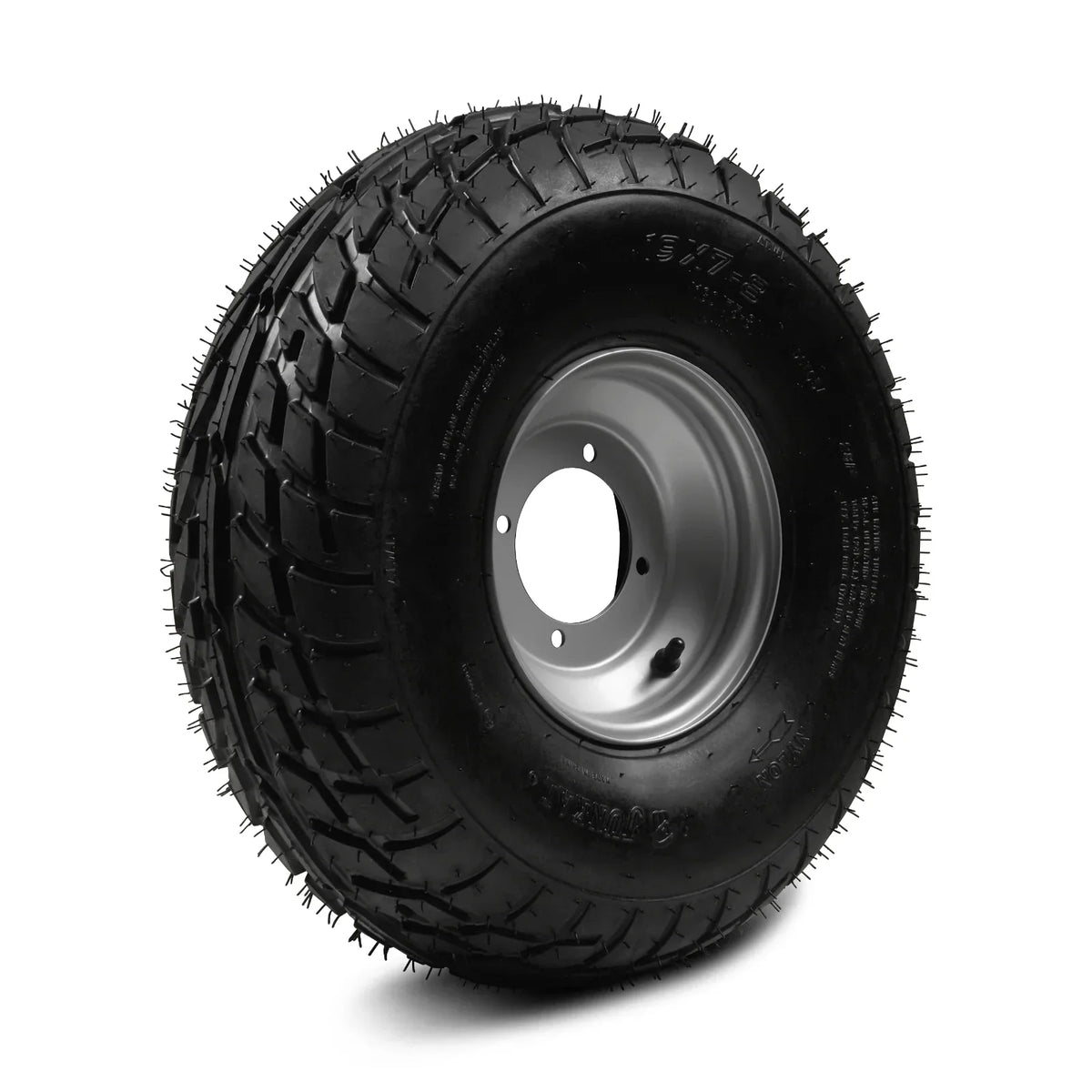 Right Rear Tire for Wood Chipper P4205, P4206, B150  ( SKU: 110601; 110602; 110800; 110801; 110802; 110803; 110804; 110805）