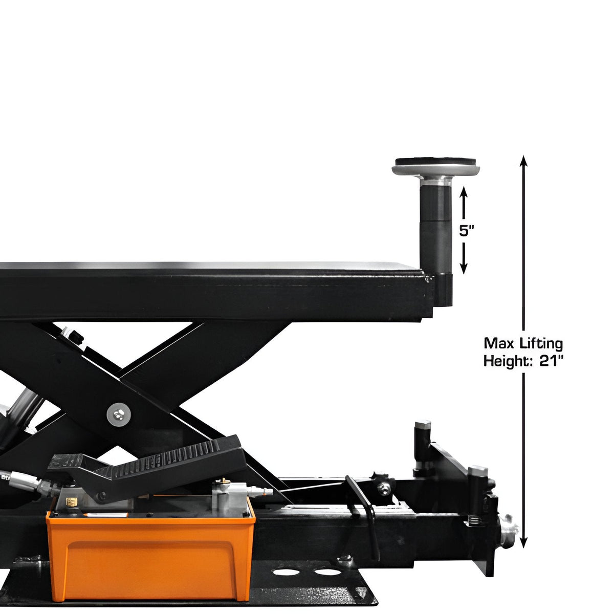 Atlas PRO9000 4 Post Lift + (2) RJ6BK Air Rolling Jack Combo