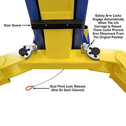 Atlas 9KOH 9,000 lb 2 Post Lift