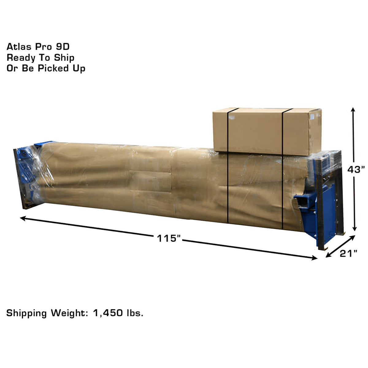 Atlas PRO 9D 9,000 lb Overhead 2-Post Lift