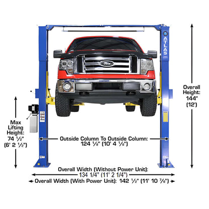 Atlas PRO 9D 9,000 lb Overhead 2-Post Lift