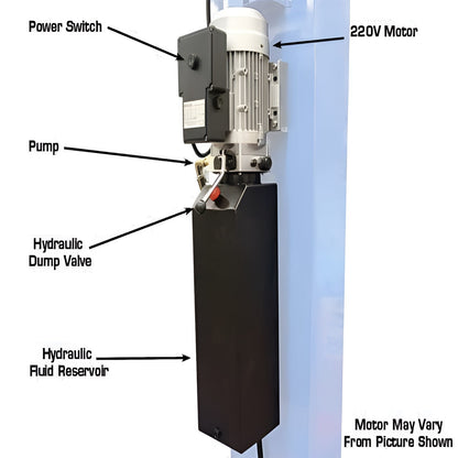 Atlas 414, 14,000 lb 4 Post Lift - Commercial Grade