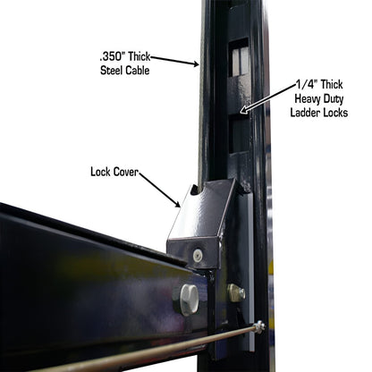Atlas Garage Pro8000, 8,000 lb 4 Post Vehicle Storage Lift