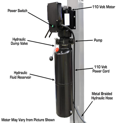Atlas Garage Pro8000, 8,000 lb 4 Post Vehicle Storage Lift