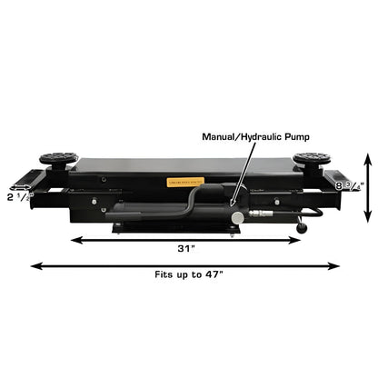 Atlas APEX 8 4 Post Lift + (2) ProJack35 Sliding Jacks Combo