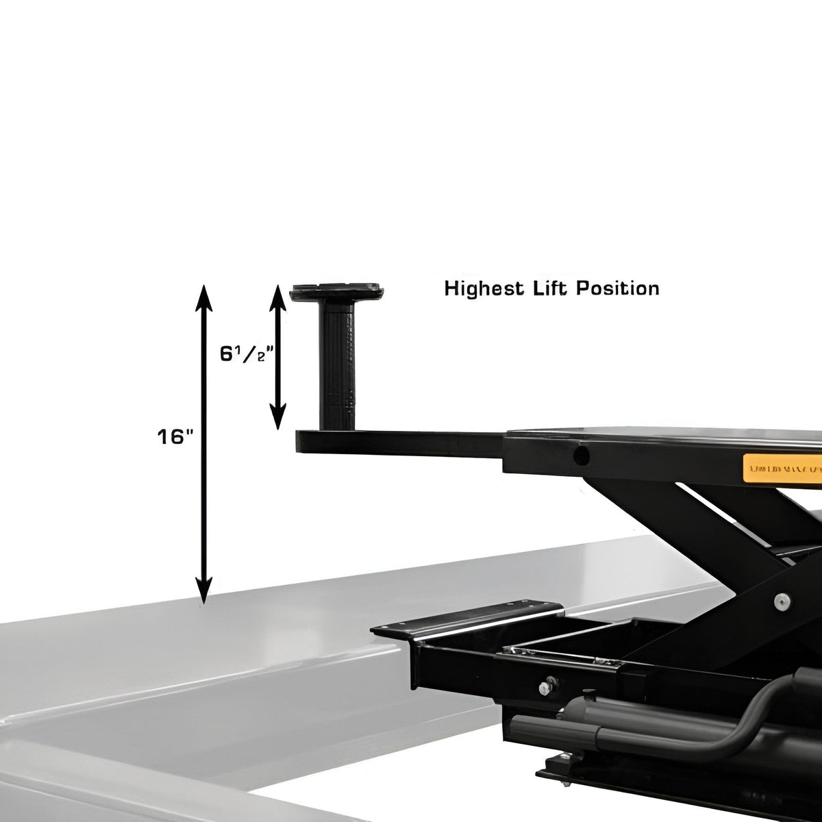 Atlas PRO8000EXT-L 4 Post Lift + (2) RJ35 Sliding Jacks Combo Caster kit included