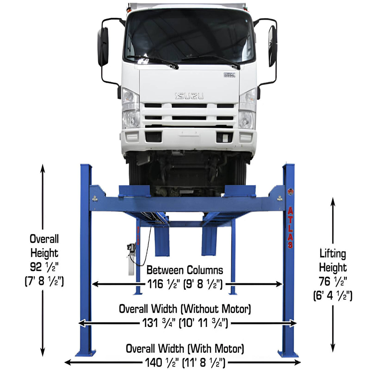 Atlas Platinum PVL14 + RJ7000 (2) Rolling Jacks ALI Certified Combo