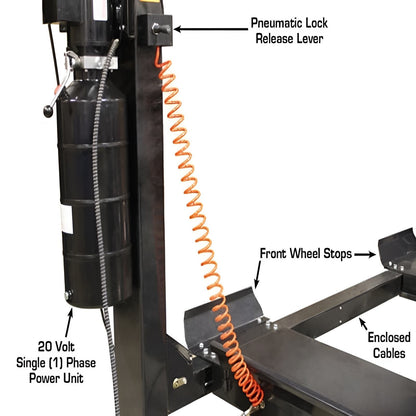 Atlas PRO7000ST, 7,000 lb 4 Post Lift - Extra Tall