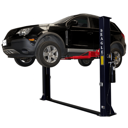 Eagle EAG-9F 9,000 Lbs 2-Post Lift – Floor Plate Asymmetric Arms