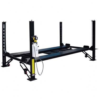 Tuxedo FP8K-DX-XLT 8,000 lb 4-Post Storage Lift – Extra Long & Extra Tall | Fits Trucks, SUVs & Full-Size Cars