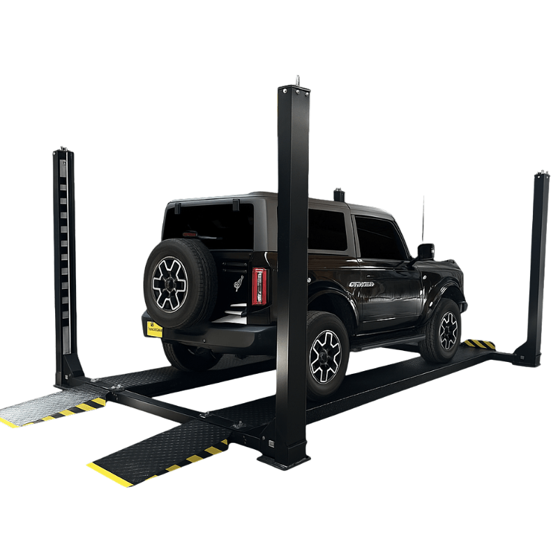 FP9K DX XLT 9,000 lb 4 Post Vehicle Storage Lift - Extra Tall/Long