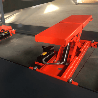 KT-4H110 11,000 Lbs 3.0HP 110V 4 Post Car Lift Heavy Duty Four Post Parking Storage Service Car Lift，84.5” Max Height Extra Tall Extra Wide Hydraulic System 658983449462