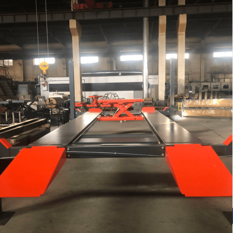 KT-4H110 11,000 Lbs 3.0HP 110V 4 Post Car Lift Heavy Duty Four Post Parking Storage Service Car Lift，84.5” Max Height Extra Tall Extra Wide Hydraulic System 658983449462