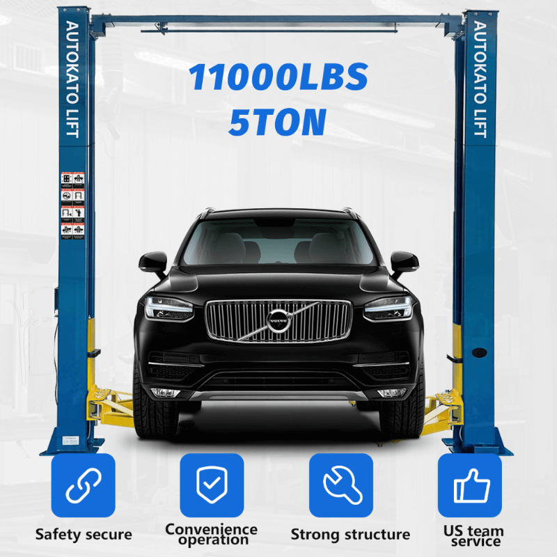 Katool AK-M115S 11000 lbs Heavy Duty Two Post Lift