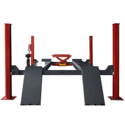 Katool KT-4H150, 4 Post Alignment Lift 15,000 lb - Rolling Jack Included