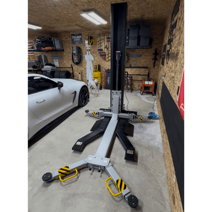MSC-6KLP 6,000lb Single Post Car Lift - Portable