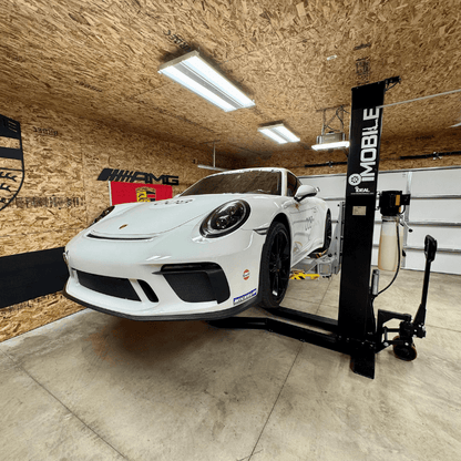 MSC-6KLP 6,000lb Single Post Car Lift - Portable