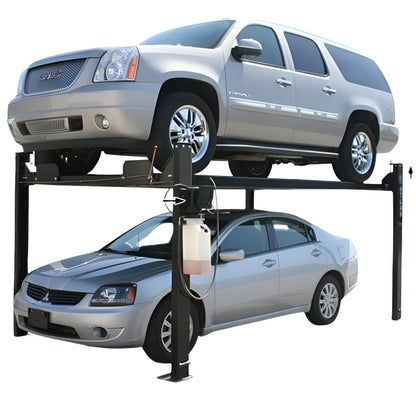 Atlas Garage PRO8000 4 Post Lift + (2) ProJack35 Sliding Jack Combo with Manual