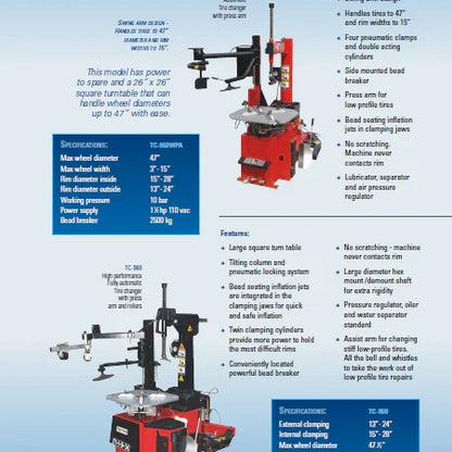 TC-950 Tire Changer