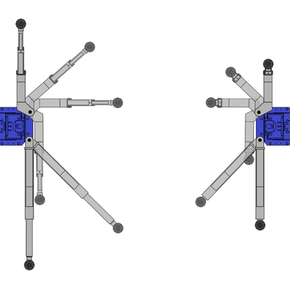 Tuxedo TP11KC-DX 11,000 lb 2-Post Clear Floor Lift – Bi-Symmetric, Direct Drive | Cars, Trucks & SUVs
