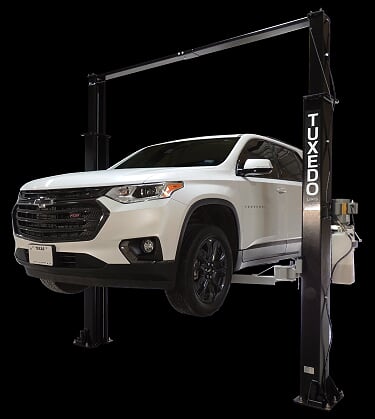 9K Two-Post Car Lift (TP9KAC-TUX)