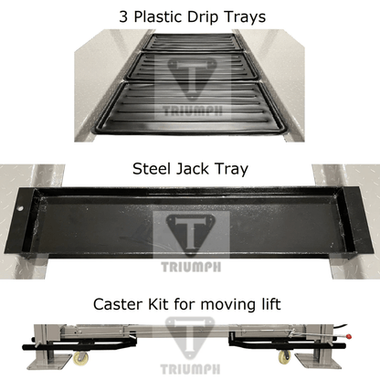 Triumph NSS-8XLT 8,000lb Vehicle Storage Lift, Extra Long & Tall