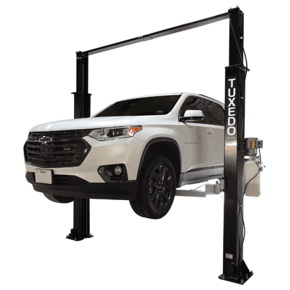 TP9KAC-TUX 9,000lb 2 Post Car Lift - Asymmetric