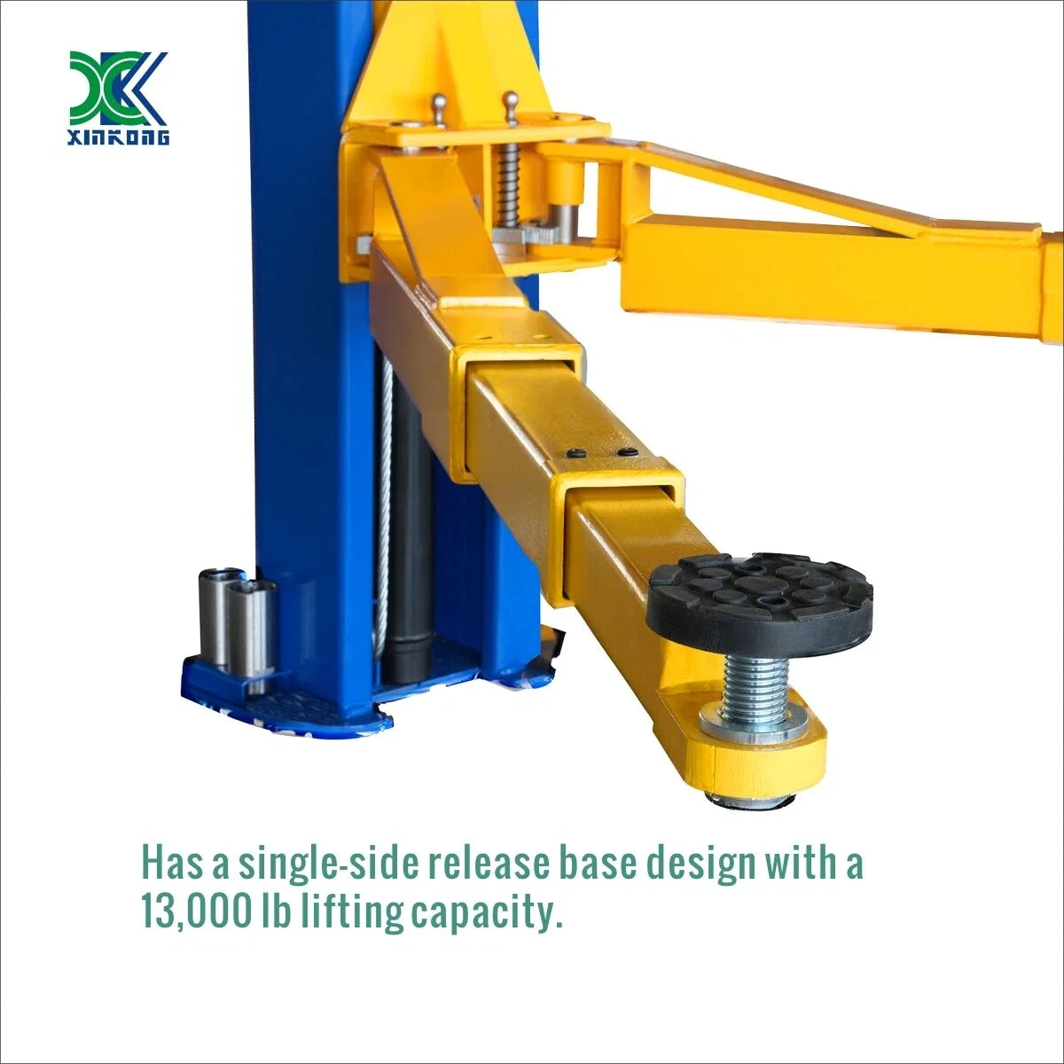 XK 1300 Two Post Auto Car Lift Heavy Duty 13,000lb Capacity Floor Plate 220V