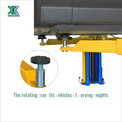 XK 1300 Two Post Auto Car Lift Heavy Duty 13,000lb Capacity Floor Plate 220V