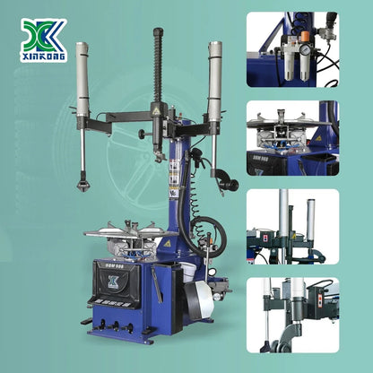 XK 988 690 Tire Changer Wheel balancer Machine Combo Rim Clamp 24" Repair Tool