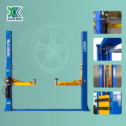 XK L2900 Two Post 9000LB Capacity Car Lift Auto Truck Hoist Industry Leading